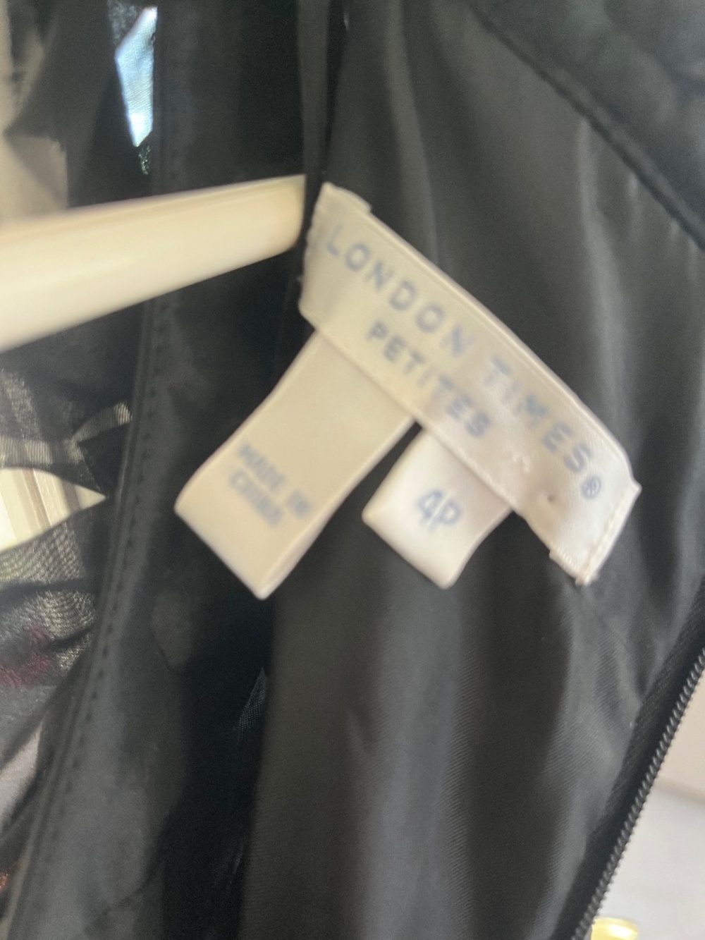 Women s black formal dress